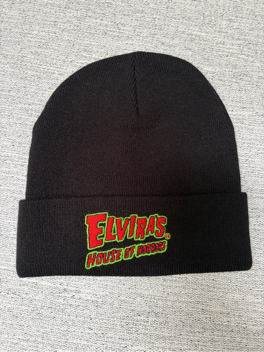 Elvira's House of Horrors Black Beanie Unisex